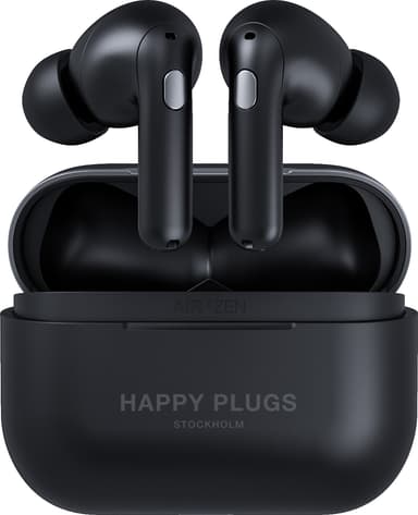 Happy Plugs Air 1 Zen True Wireless in ear-hörlurar (svarta)