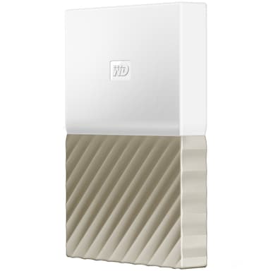 WD My Passport Ultra 1 TB extern hårddisk (vit/guld) WD My Passport Ultra 1 TB extern hårddisk (vit/guld)
