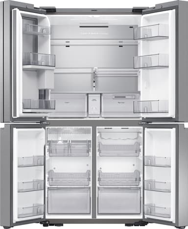 Samsung Family HUB kylskåp/frys side-by-side RF65A977FSR (silver)