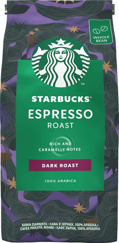 Starbucks Espresso Roast hela kaffebönor