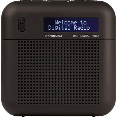 Tiny Audio M3 DAB+ radio (svart) Tiny Audio M3 DAB+ radio (svart)