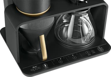 Melitta EPOS kaffebryggare MEL22212 (svart/guld)