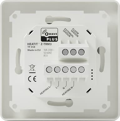 HeatIt Z-TRM3 termostat (vit)