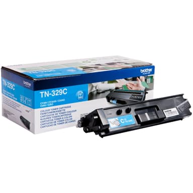 Brother Toner TN-329C hög kapacitet Cyan