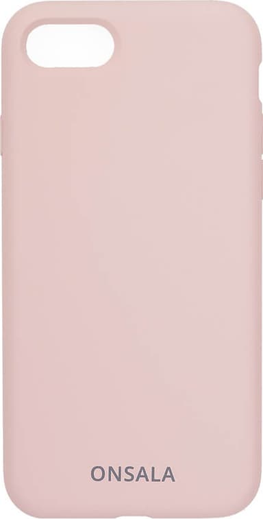 Onsala iPhone 8/7/6/SE Gen. 2/3 silikonfodral (sandrosa)