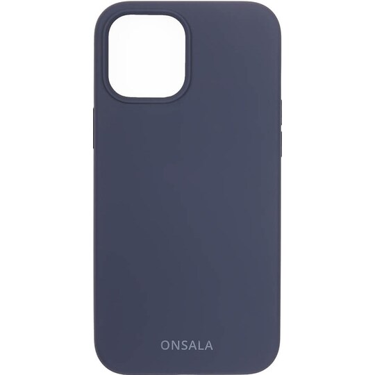 Onsala iPhone 12/12 Pro silikonfodral (koboltblått)
