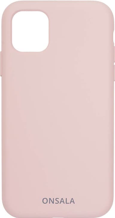 Onsala iPhone 11/XR silikonfodral (sand rosa)