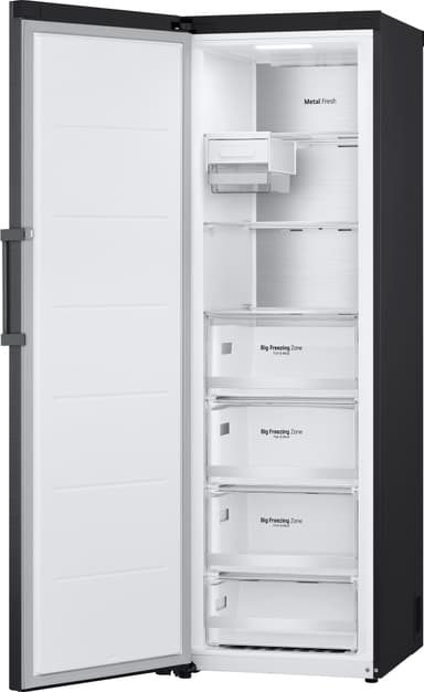 LG Frysskåp GFM61MCCSF (svart)