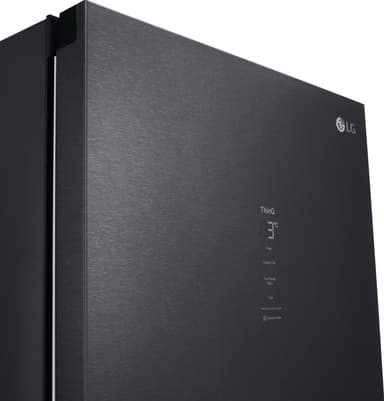 LG Kylskåp GLM71MCCSF (svart)