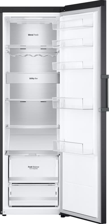 LG Kylskåp GLM71MCCSF (svart)