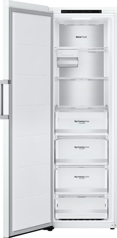 LG Frysskåp GFT61SWCSF (vit)