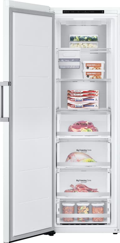 LG Frysskåp GFT61SWCSF (vit)