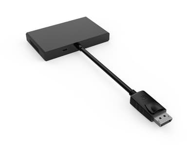 NÖRDIC 8K Displayport splitter 1 till 4 DP1.4 till fyra displayport 4K 60Hz MST funktion HDR10 3D DSC