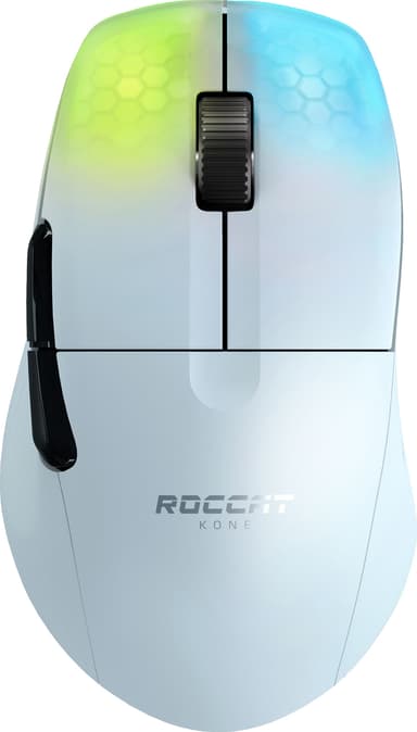 Roccat Kone Pro Air trådlös mus för gaming (vit)