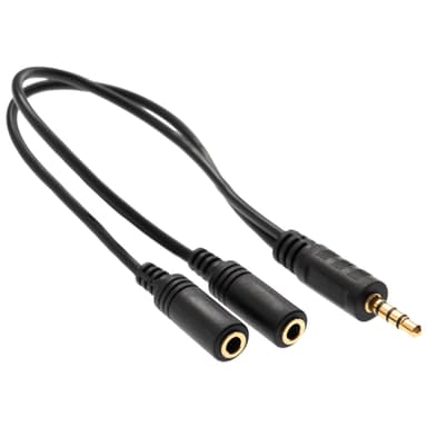 Turtle Beach 3.5 mm splitter hane till dubbel hona