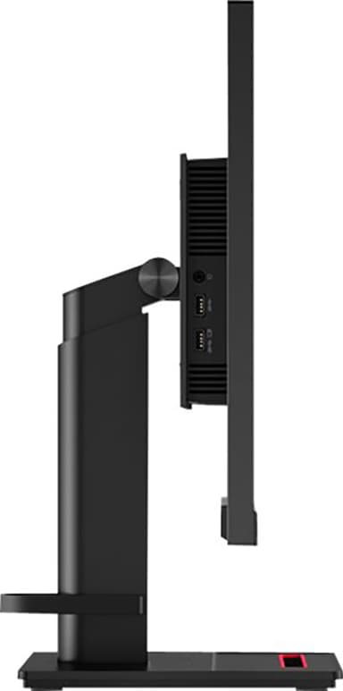 Lenovo ThinkVision P24h-20 23.8" bildskärm (svart)