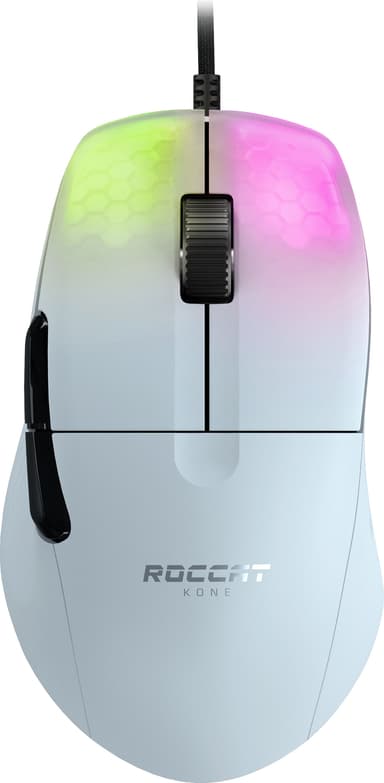 Roccat Kone Pro mus för gaming (vit)