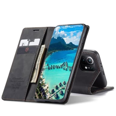 CASEME Plånboksfodral Xiaomi Mi 11 - Svart