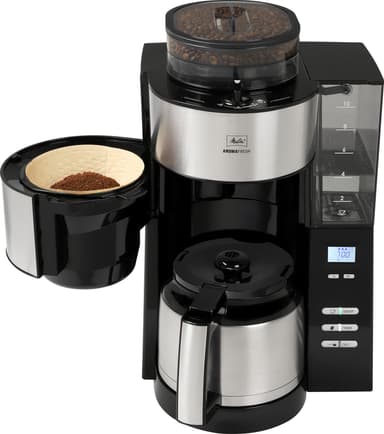 Melitta AromaFresh RWT Therm kaffebryggare MEL22225 (stål/svart)