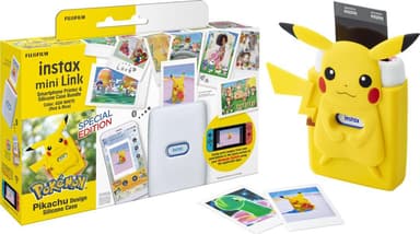 Fujifilm Instax Mini Link Poke-Bundle portabel skrivare