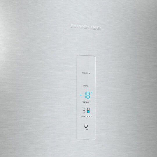 Hisense kylskåp/frys kombiskåp RB390N4BC20 (grå)