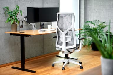 Zen Home 950 kontor och gamingstol (grå)