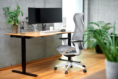 Zen Home 950 kontor och gamingstol (grå)