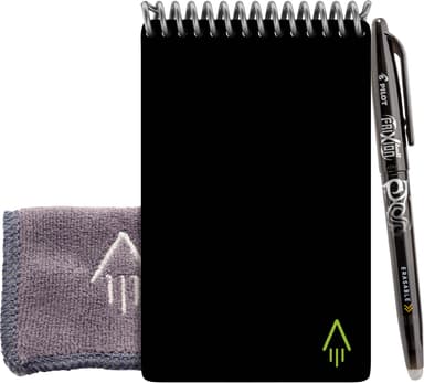 Rocketbook Mini återanvändbart anteckningsblock (infinity black)
