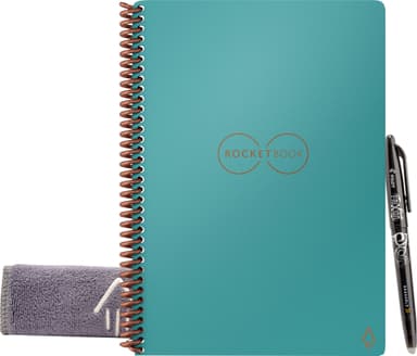 Rocketbook Core Executive digitalt anteckningsblock A5 (neptune teal)