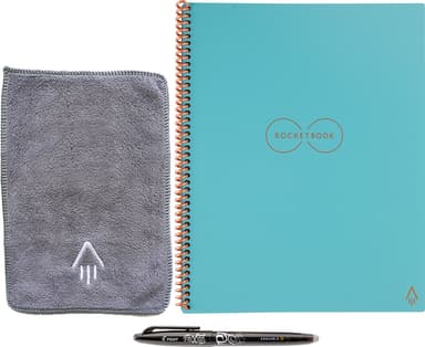 Rocketbook Core Letter digitalt anteckningsblock A4 (neptune teal)