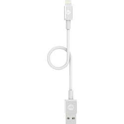 Mophie USB-A till Lightning laddkabel 9 cm (vit)