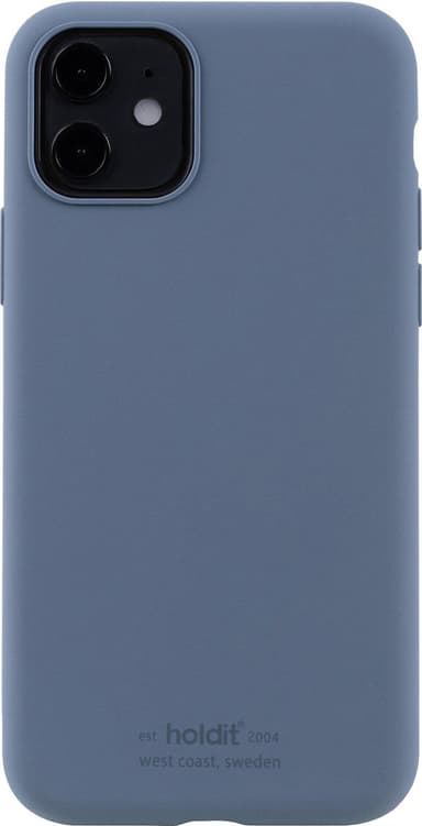 Holdit iPhone 11/XR silikonfodral (marinblått)