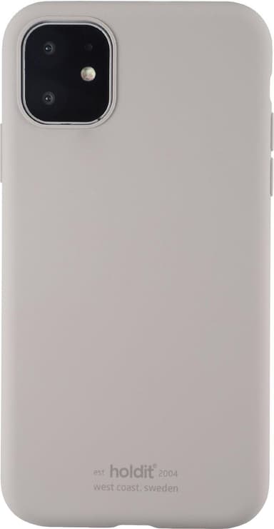 Holdit iPhone 11/XR silikonfodral (taupe)
