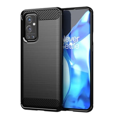 Stöttåligt Armor Carbon TPU-skal Oneplus 9 Pro - Röd
