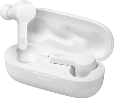 JVC Gumy HA-A7T true wireless in-ear hörlurar (coconut white)