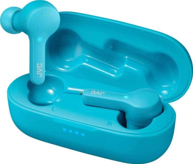 JVC Gumy HA-A7T true wireless in-ear hörlurar (soda blue)