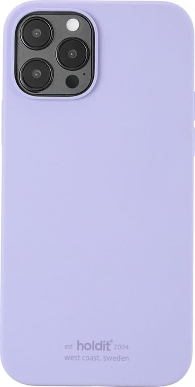 Holdit iPhone 12/12 Pro silikonfodral (lavender)