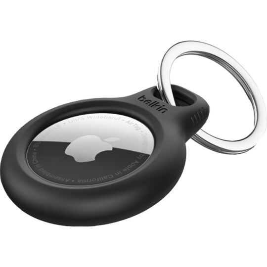 Belkin AirTag säker hållare med nyckelring (svart)