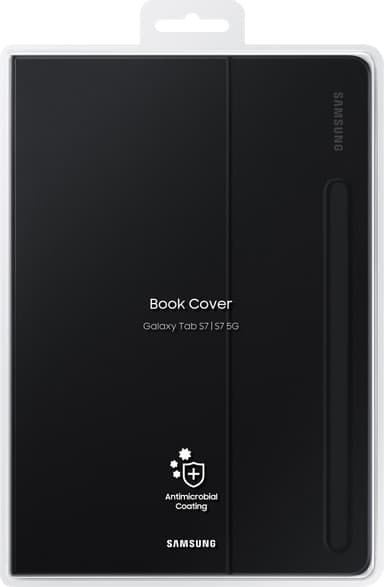 Samsung Book fodral för Tab S7/S8 (svart)
