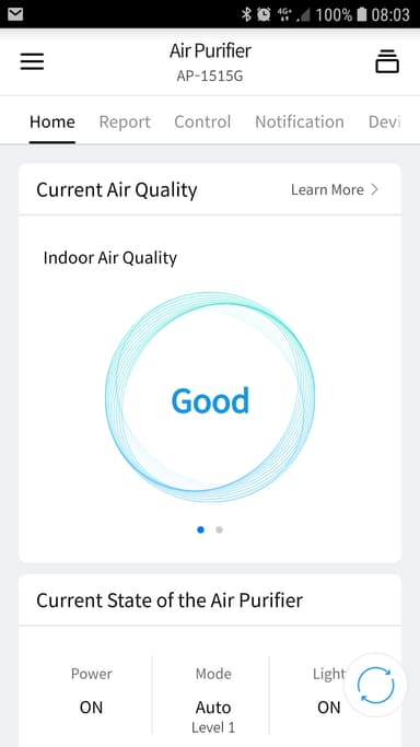 Coway AirMega luftrenare AP1515G (vit)