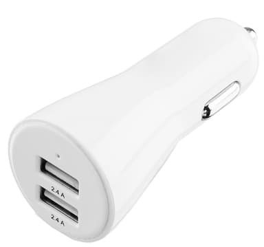 Sandstrøm USB Billaddare med två uttag Sandstrøm USB Billaddare med två uttag