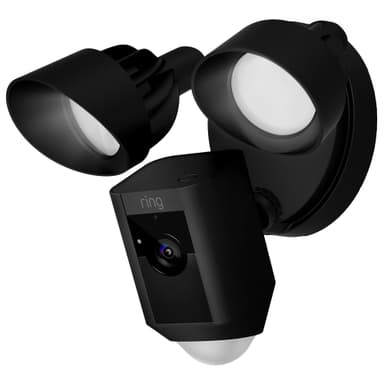 Ring Floodlight Cam övervakningskamera (svart) Ring Floodlight Cam övervakningskamera (svart)