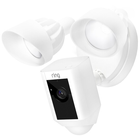 Ring Floodlight Cam övervakningskamera (vit)