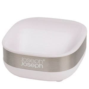 Joseph Joseph, slim steel tvålkopp vit
