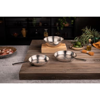 Fiskars, all steel pure wokpanna 28cm