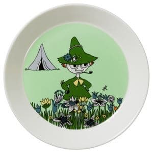 MoominByArabia, tallrik 19cm snusmumrike