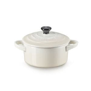 Le Creuset, minigryta 10cm meringue