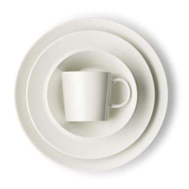 Iittala, Teema tallrik 21cm vit