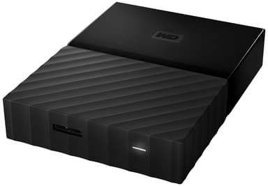 WD My Passport 2 TB extern hårddisk (svart)