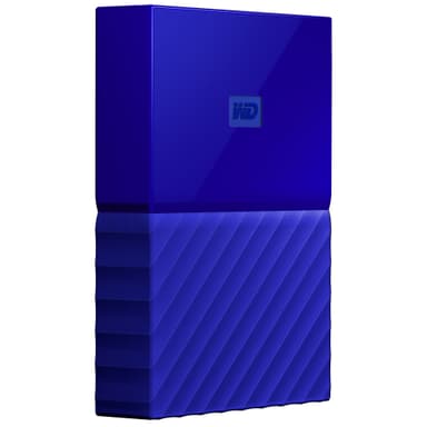 WD My Passport 2 TB extern hårddisk (blå) WD My Passport 2 TB extern hårddisk (blå)